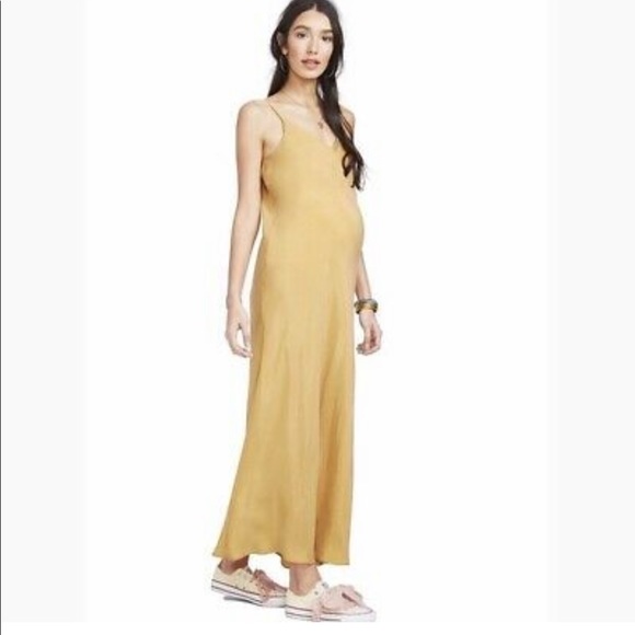 Hatch Ricky slip dress in marigold NWOT - Picture 1 of 6